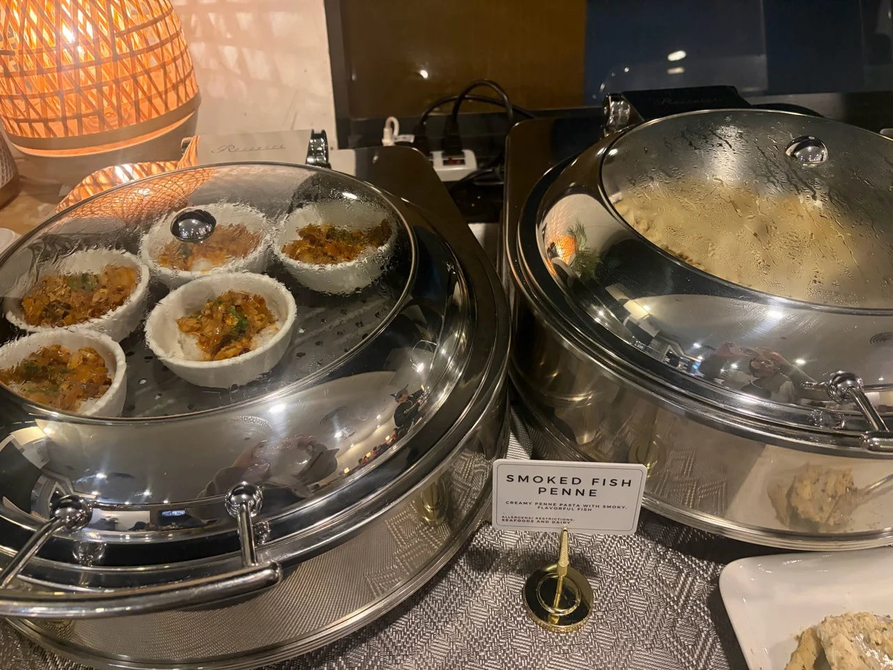 PAGSS Premium Loungeの料理
