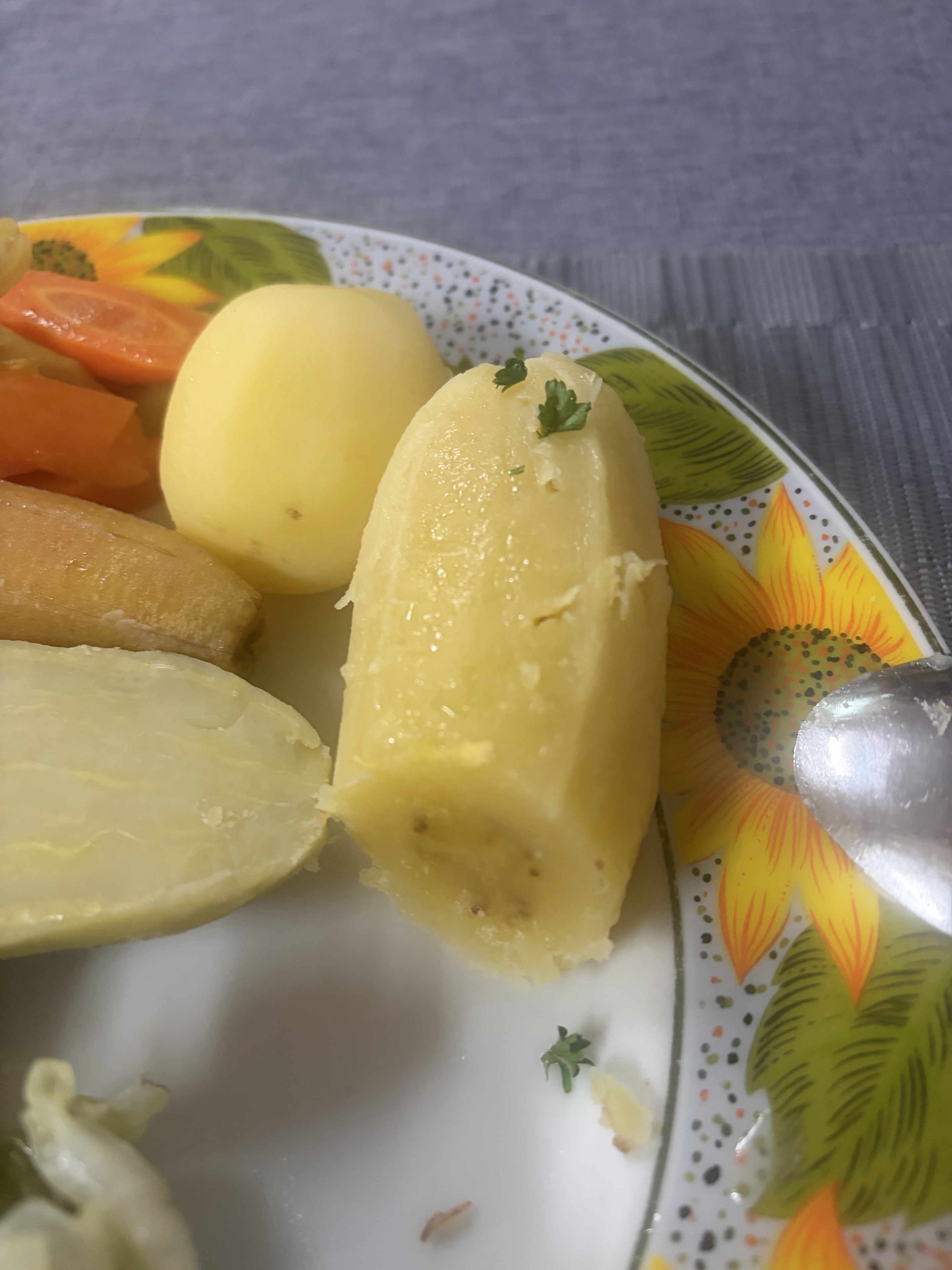 食事に出てきた芋類