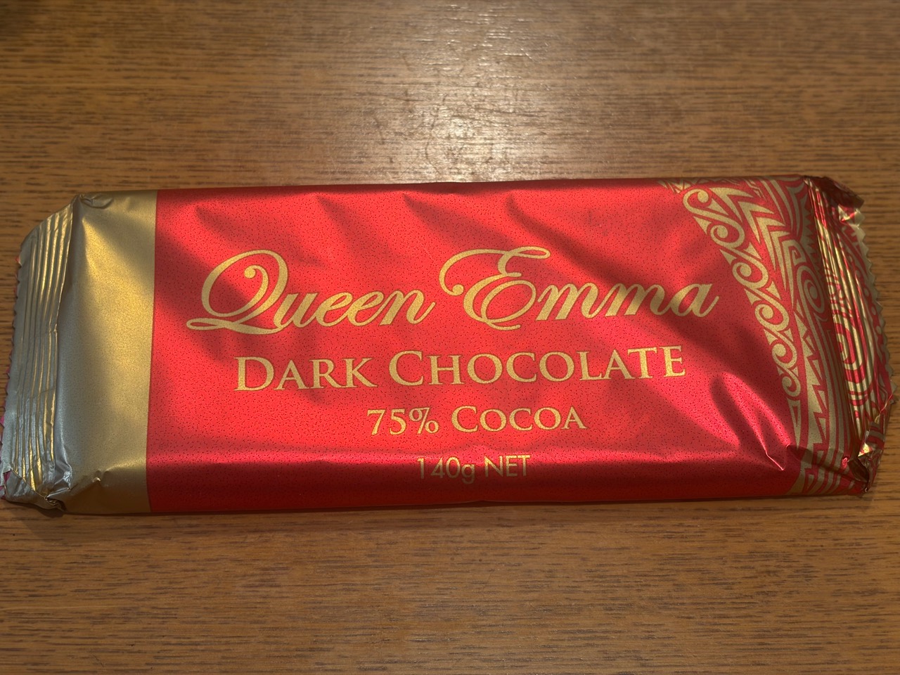 Queen Emmaの75％カカオのダークチョコレート